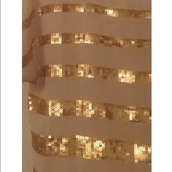 Forever 21 chiffon sequin embellishment top - Picture 3 of 4